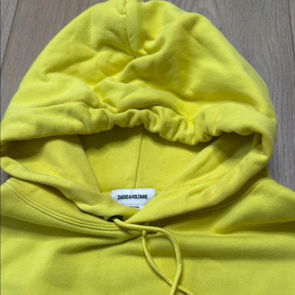 Zadig & Voltaire Yellow Sweater with Hood - Picture 7 of 12